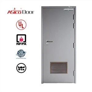 Porta in acciaio cavo certificata UL